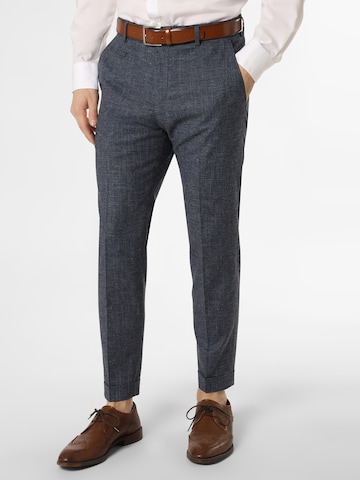 STRELLSON Slimfit Pantalon 'Luc' in Blauw: voorkant