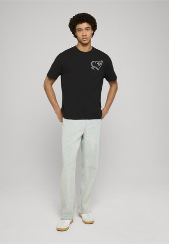 True Religion - Camisa 'Puff Cat' em preto