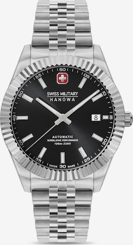SWISS MILITARY HANOWA Analog watch 'Diligenter' in Silver: front
