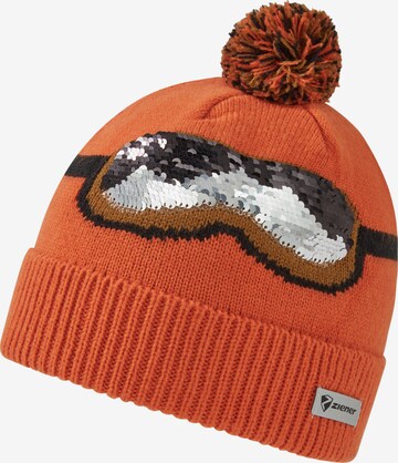 ZIENER Athletic Hat 'INSCHI' in Orange