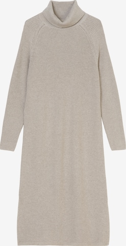 Marc O'Polo Knitted dress in Grey: front