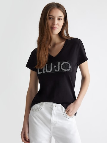 T-shirt Liu Jo en noir : devant