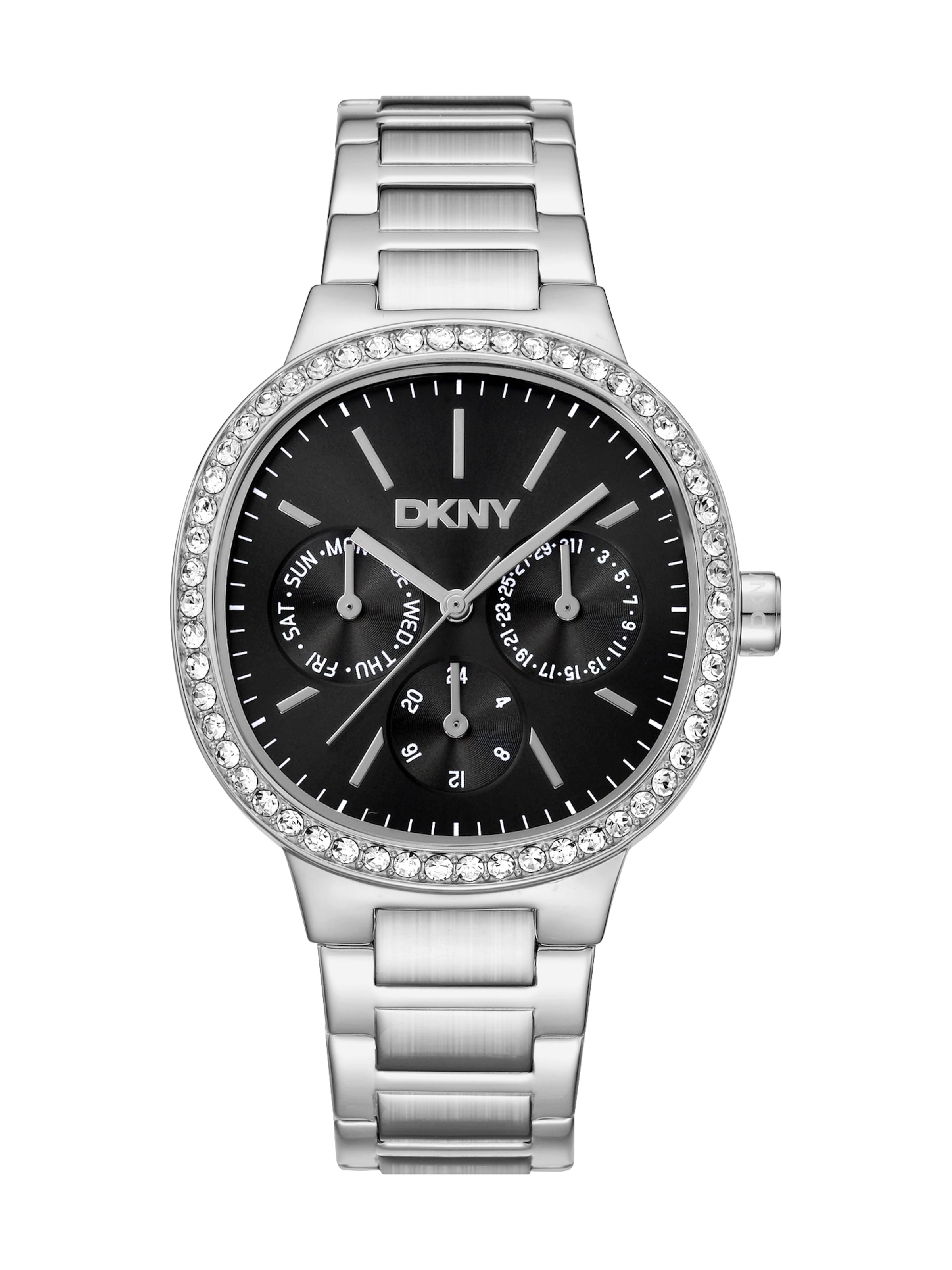 DKNY Uhr 'Evening' in silber, Produktansicht