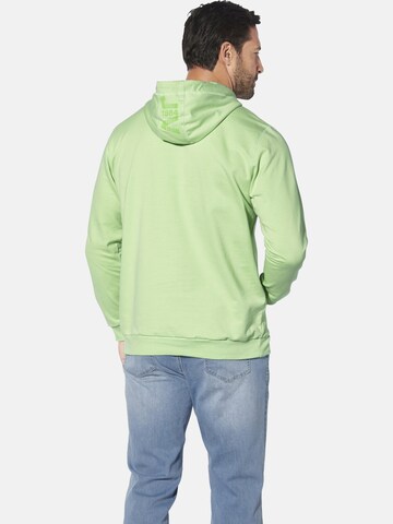 Sweat-shirt ' Jeppe ' Jan Vanderstorm en vert
