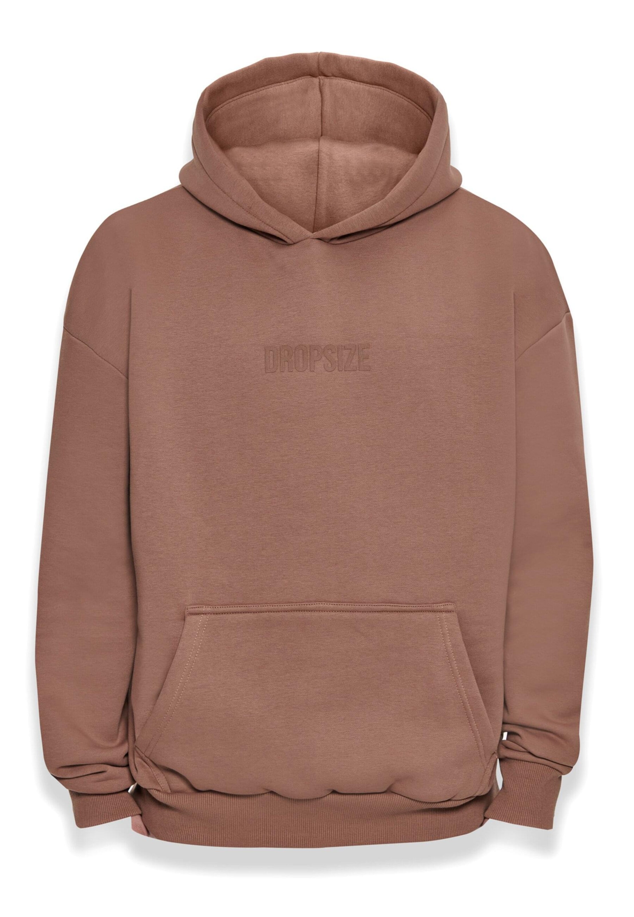 Dropsize Sweatshirt in Brown: front