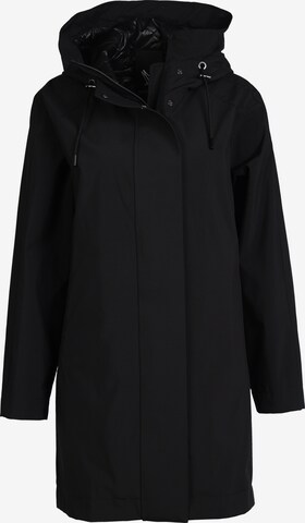 Fuchs Schmitt Between-Seasons Coat in Black: front