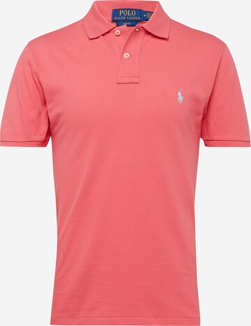 Coupe regular T-Shirt Polo Ralph Lauren en rose : devant