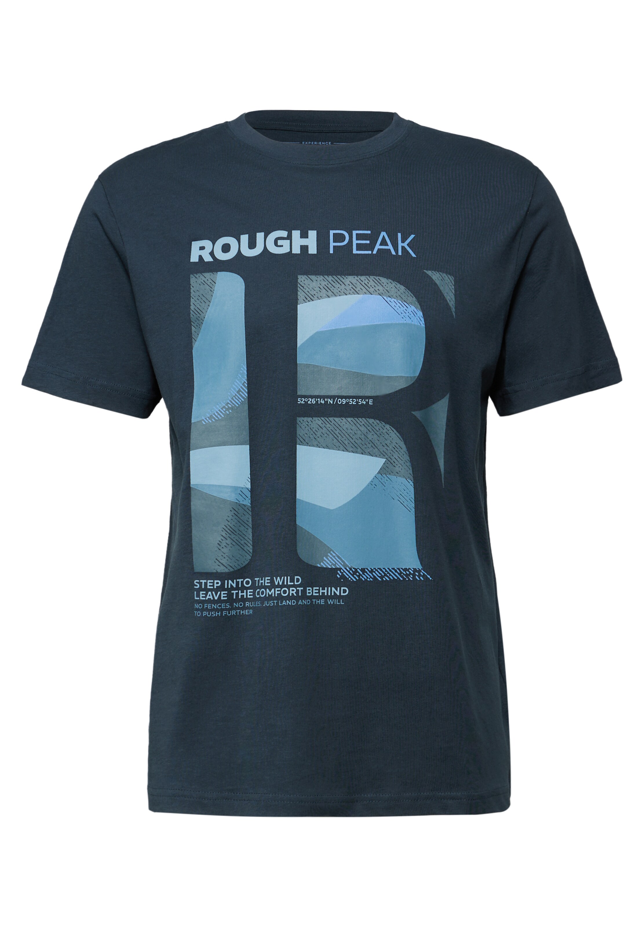 Street One MEN Shirt in Blue: front