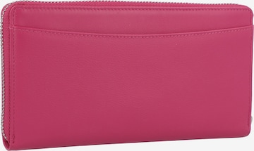 Braun Büffel Wallet in Pink
