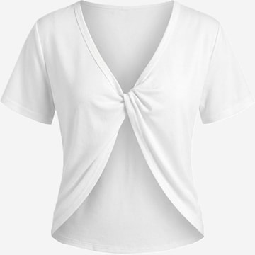 Imily Bela - Camiseta en blanco: frente