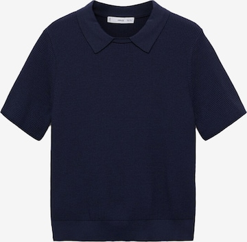MANGO Pullover 'RAYO' in Blau: Vorderseite