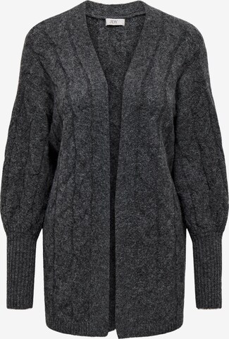 JDY Knit cardigan 'NOORA' in Grey: front