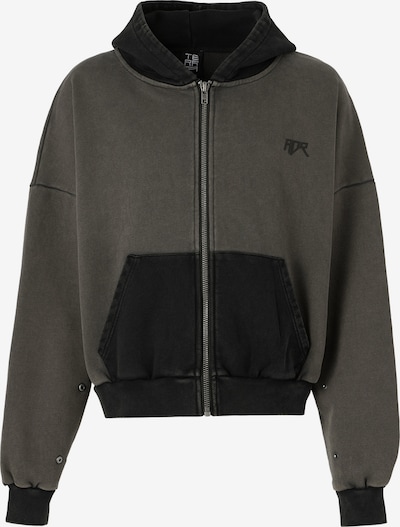 Atelier de roupa Gornji dio trenirke veličine XS u tamo siva / crna, Pregled proizvoda