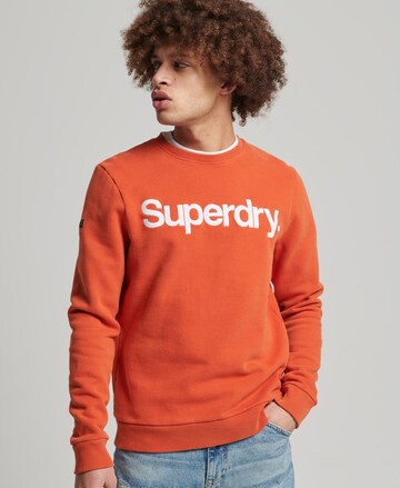 Superdry Sweatshirt 'Vintage' in Orange: predná strana