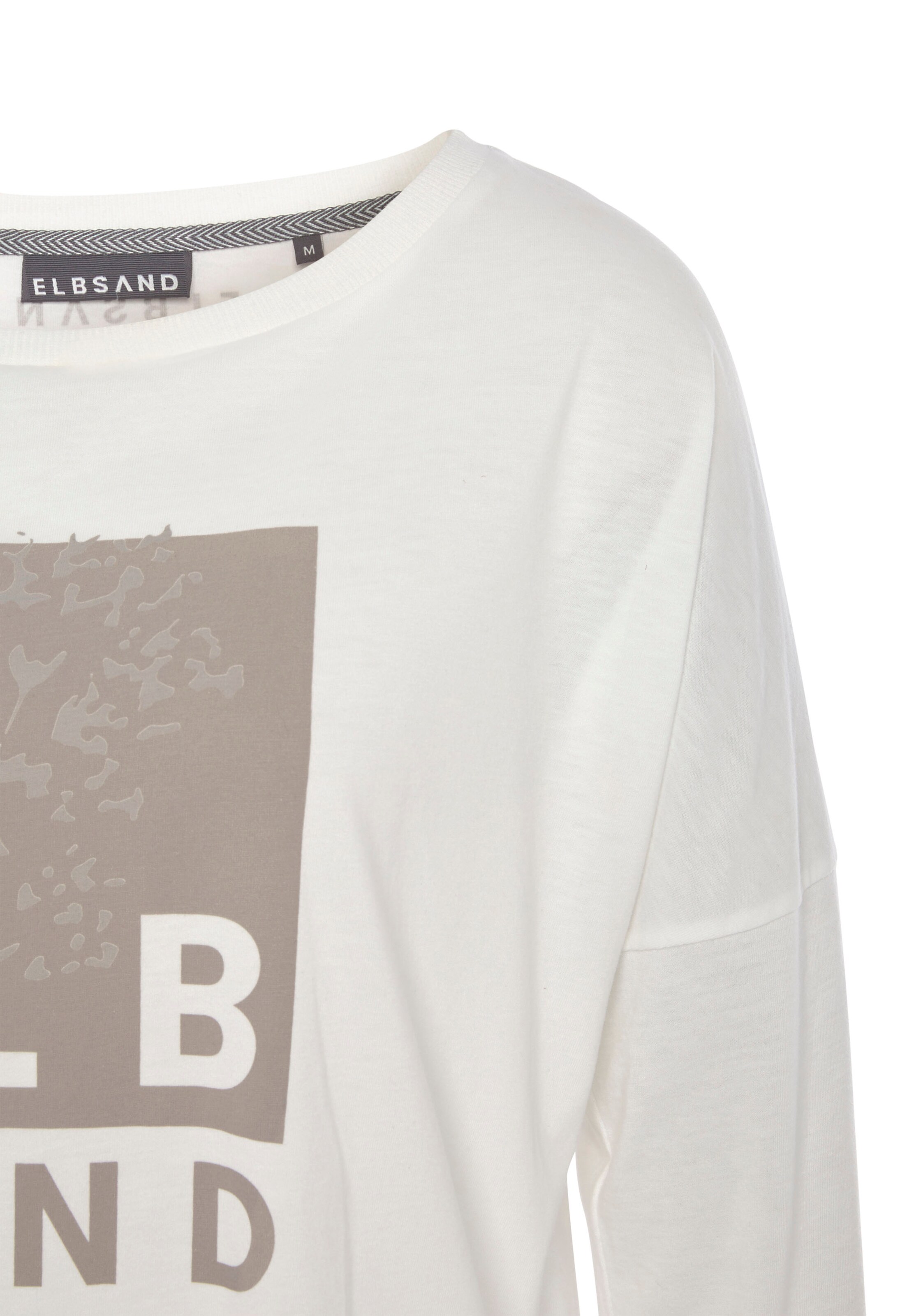 Elbsand T-shirt i vit