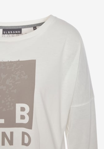 Elbsand T-shirt i vit