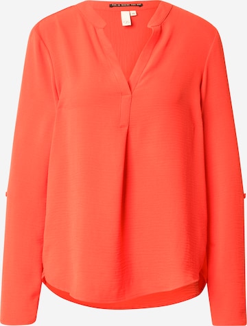 QS Bluse in Rot: Vorderseite