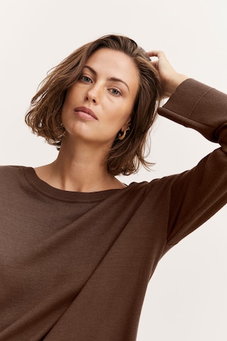 Fransa Sweater 'ALMA' in Brown