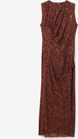 Robe 'FLOCK' Desigual en marron : devant