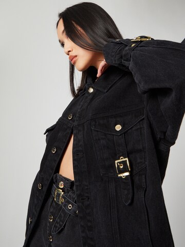 Hoermanseder x About You Between-season jacket 'Elis' in Black