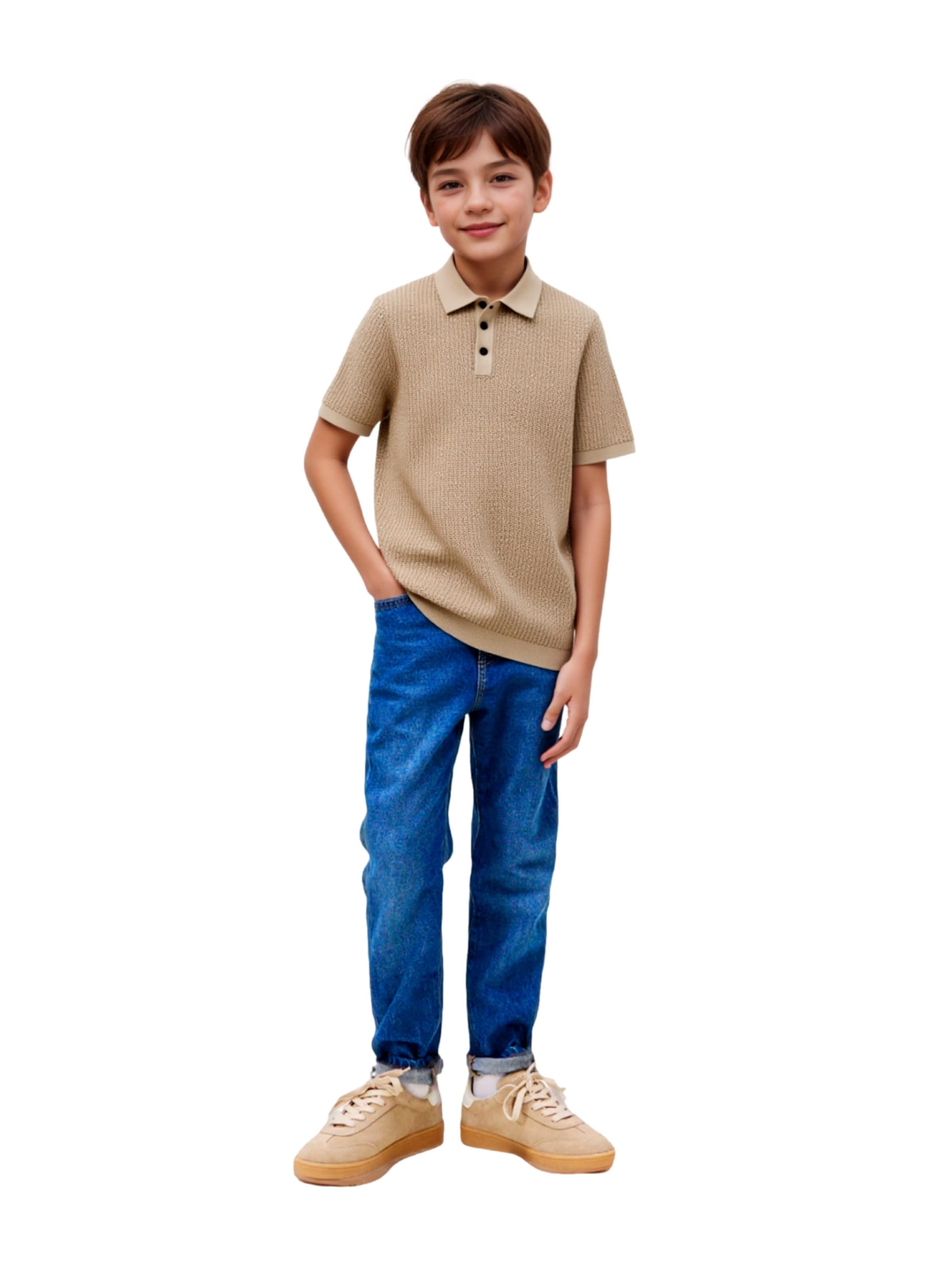 T-Shirt 'Jess' Jack & Jones Junior en marron