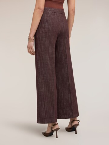 Wide leg Pantaloni di MOTIVI in marrone