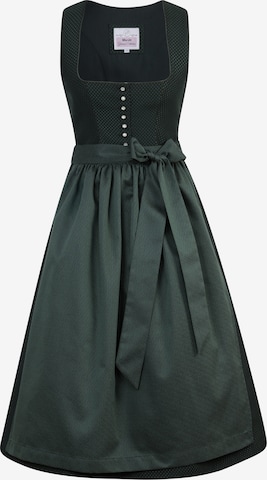 Dirndl 'Wackersberg' di MARJO in verde: frontale