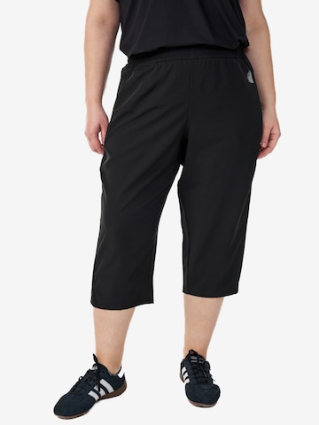 juoda Active by Zizzi Standartinis Kelnės: priekis