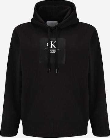 Calvin Klein Jeans Curve - Sudadera en negro: frente