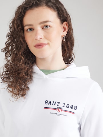 GANT Μπλούζα φούτερ σε λευκό