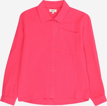 ONLY GIRLS - Blusa 'KOGTHYRA' en rosa: frente