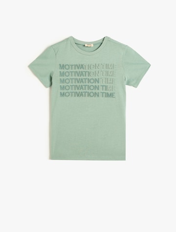 Koton Shirt in Groen: voorkant