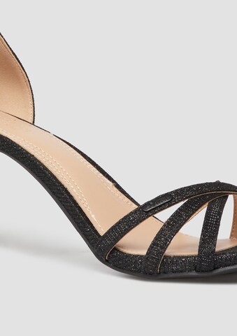 s.Oliver Sandaal in Zwart