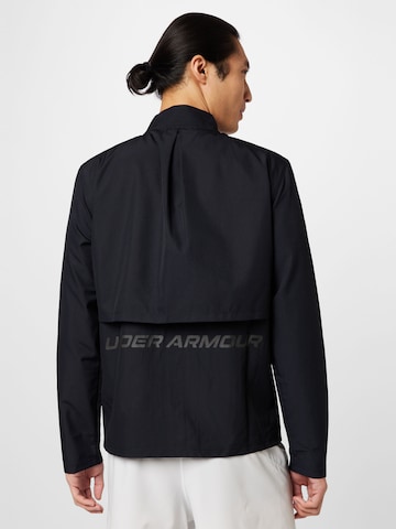 UNDER ARMOUR Athletic Jacket 'Storm' in Black