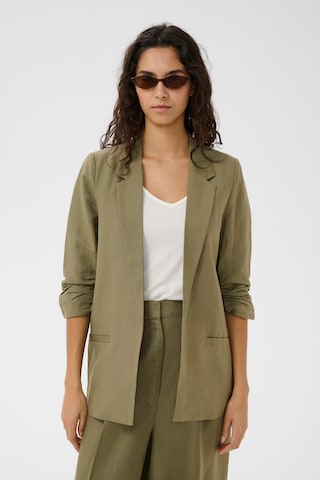 SOAKED IN LUXURY Blazer 'SLRagna' in Green: front