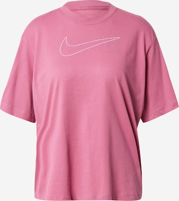 NIKE Funkcionalna majica | roza barva: sprednja stran