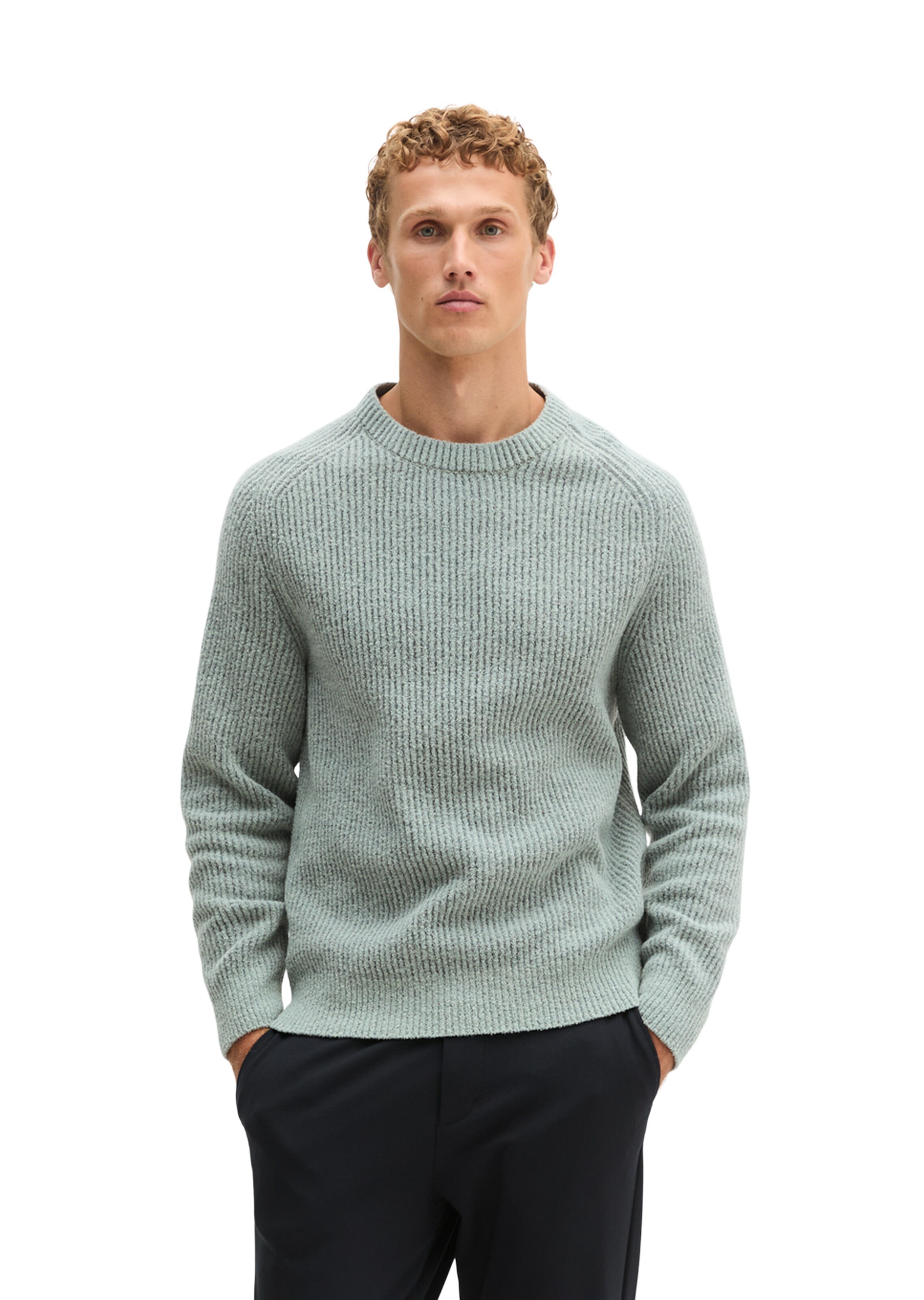 Marc O'Polo Sweater in Green: front