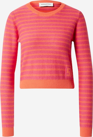 Pull-over Sonia Rykiel en rose : devant