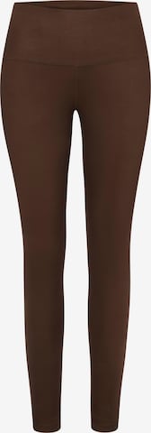 Leggings 'Always Dressed' di Hey Honey in marrone: frontale