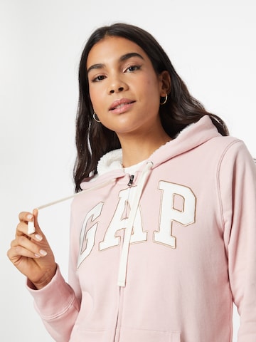 GAP Sweatjacke in Pink