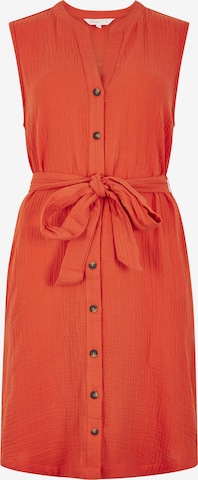 Robe ' ' Apricot en orange : devant