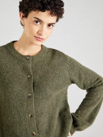 Soft Rebels Knit Cardigan 'Allison' in Green
