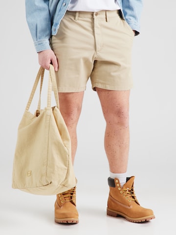 GAP Regular Chino trousers 'ESSENTIAL' in Green: front