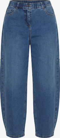 Ulla Popken - Tapered Vaquero en azul: frente