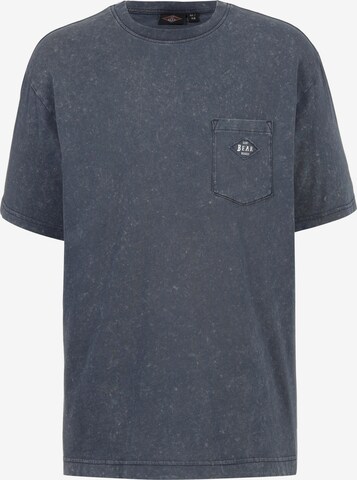 BEAR T-Shirt in Blau: Vorderseite