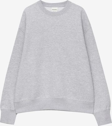 Pull&Bear Sweatshirt i grå: forside