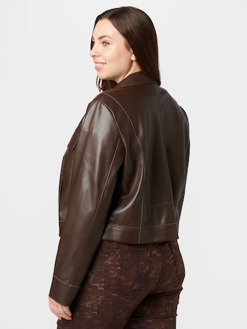 SAMOONPrijelazna jakna - smeđa boja
