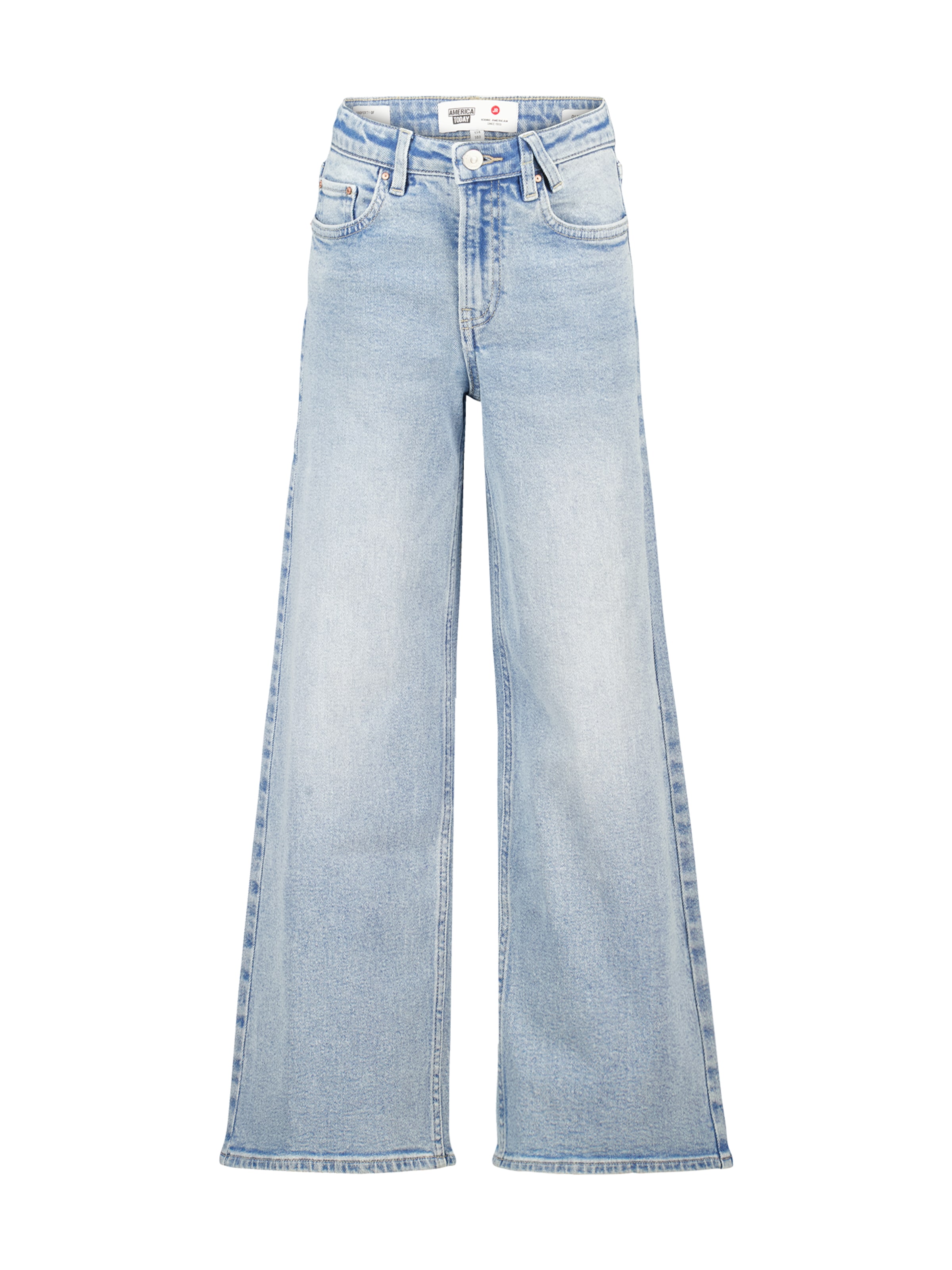 Wide Leg Jean America Today en bleu : devant
