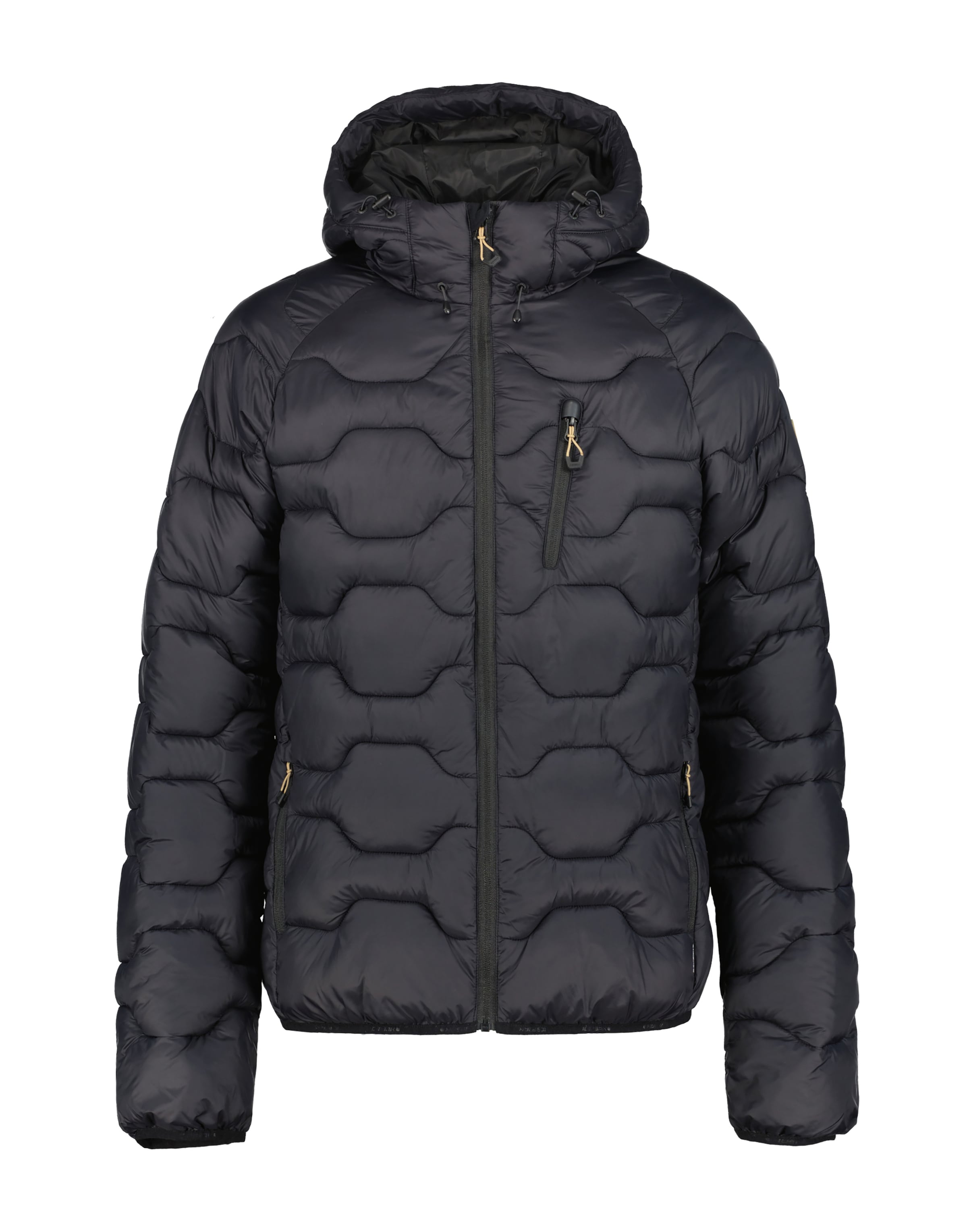 ICEPEAK Winter Jacket 'BRANCH' in Black: front