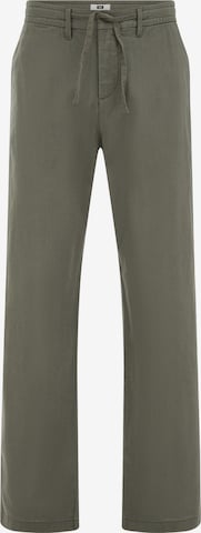žalia WE Fashion Standartinis „Chino“ stiliaus kelnės: priekis